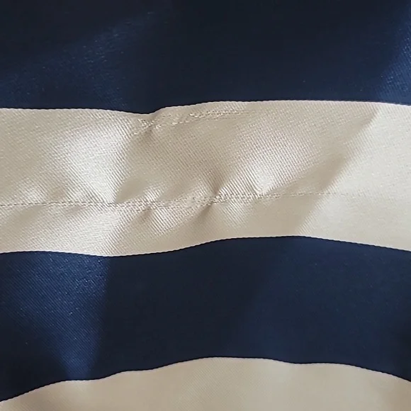 NWT Navy Blue and Gold Striped Skirt 💙💛 - Picture 4 of 11